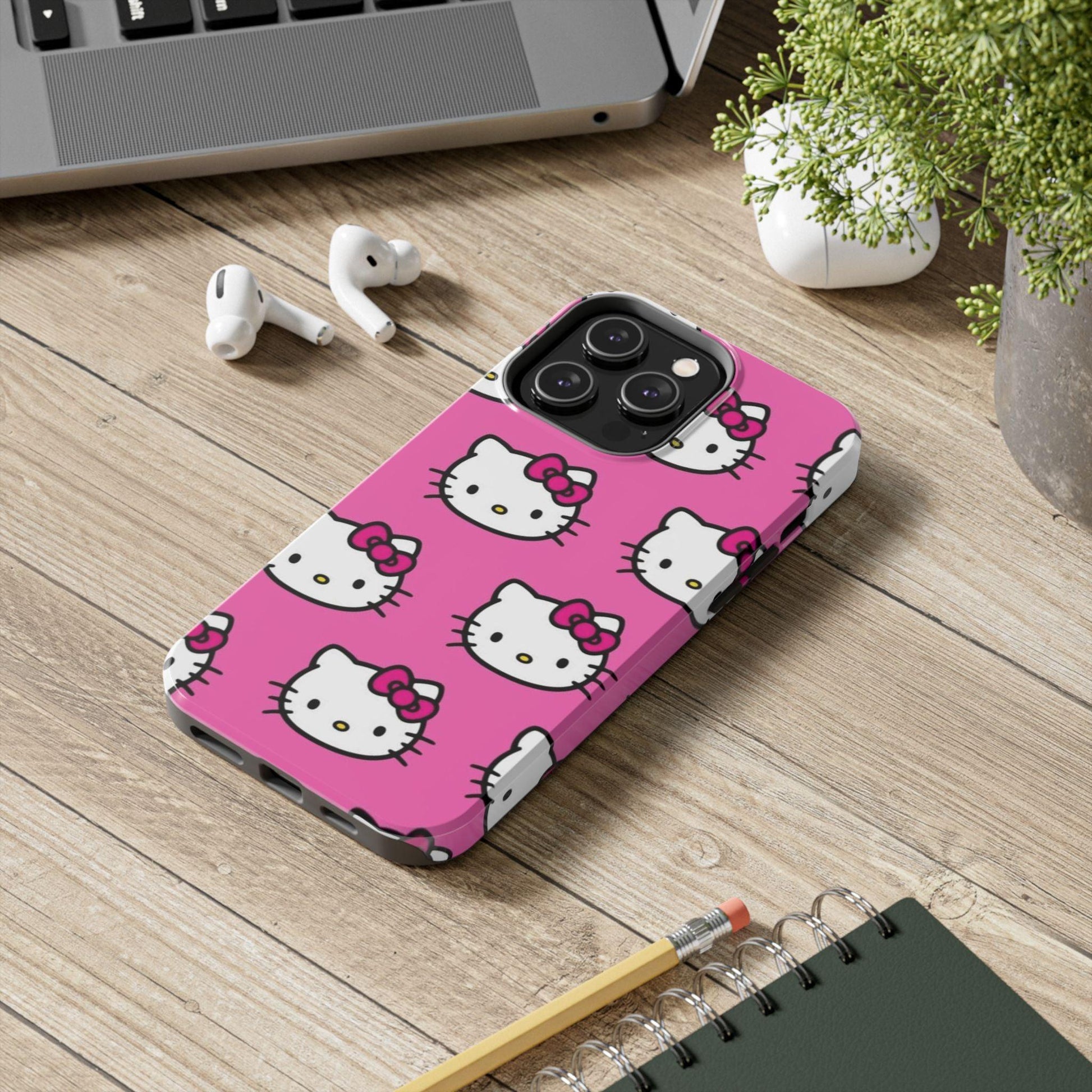 Purrfectly Pink Cats Tough iPhone Cases - SmartHomeGoodies