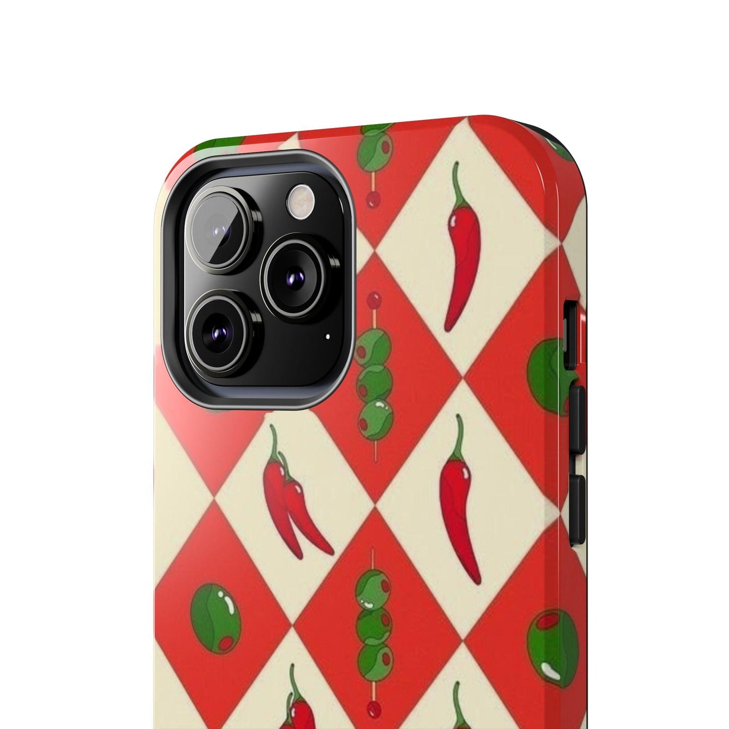 Red Chillies and Olives iPhone Cases - SmartHomeGoodies