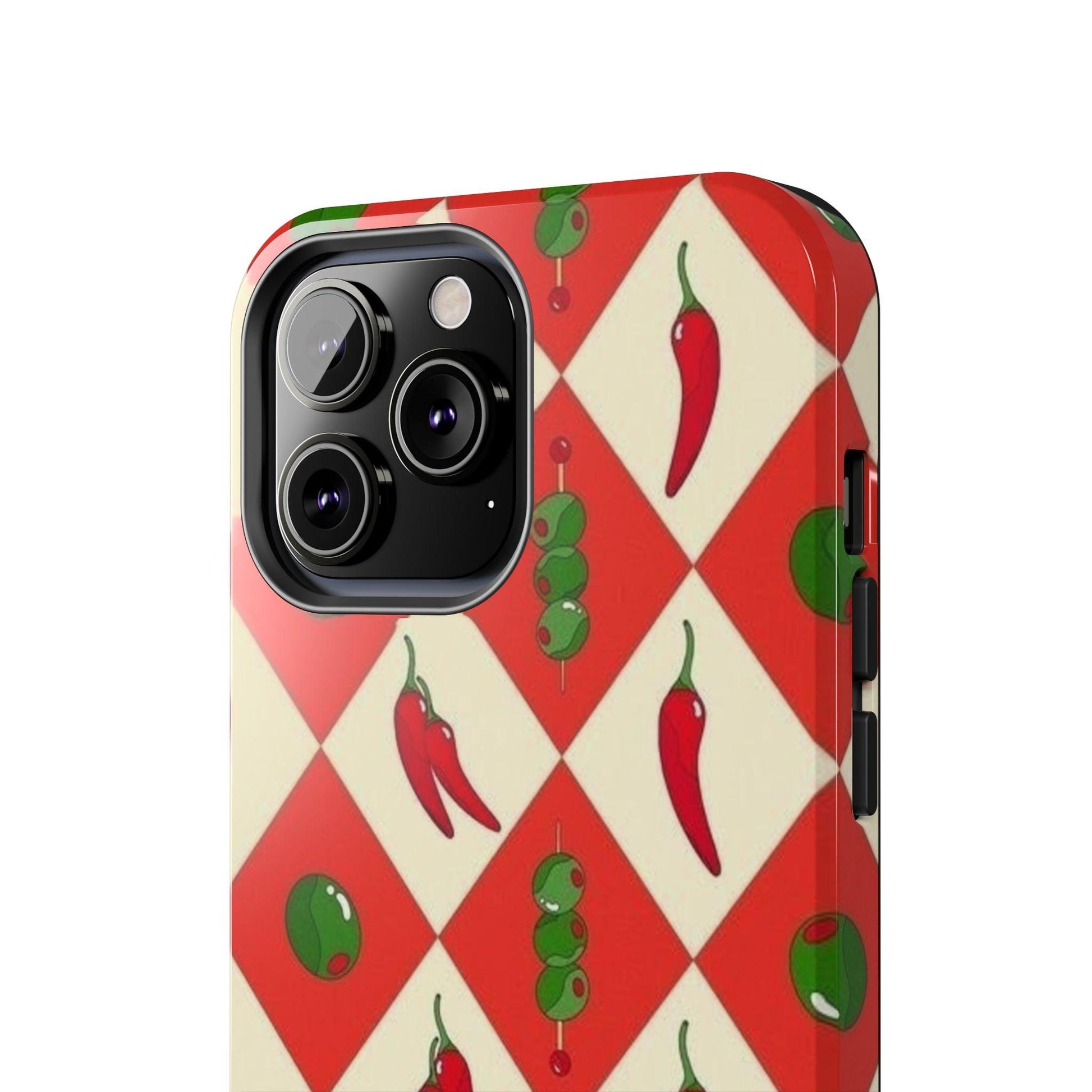 Red Chillies and Olives iPhone Cases - SmartHomeGoodies