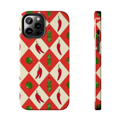 Red Chillies and Olives iPhone Cases - SmartHomeGoodies