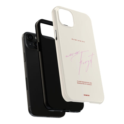 Reminder to Never Forget Tough iPhone Cases - SmartHomeGoodies
