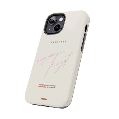 Reminder to Never Forget Tough iPhone Cases - SmartHomeGoodies