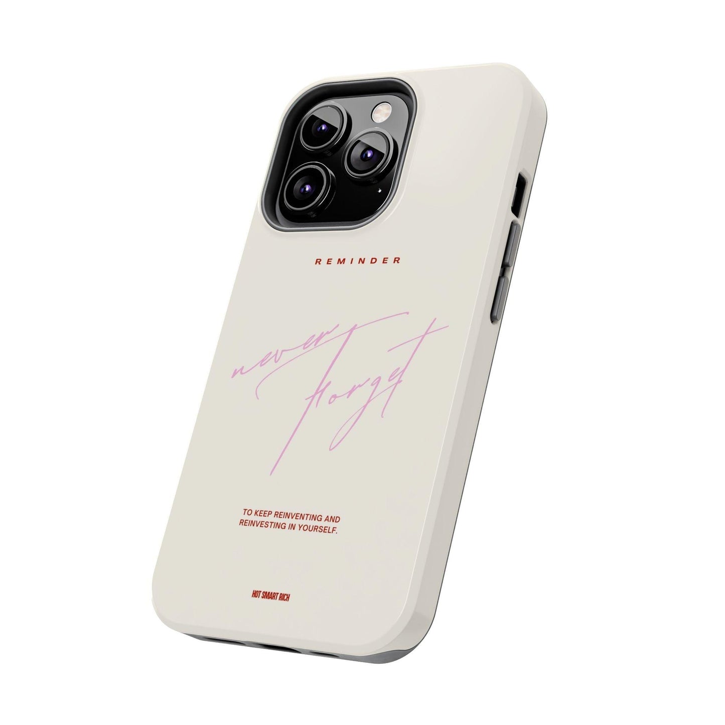 Reminder to Never Forget Tough iPhone Cases - SmartHomeGoodies