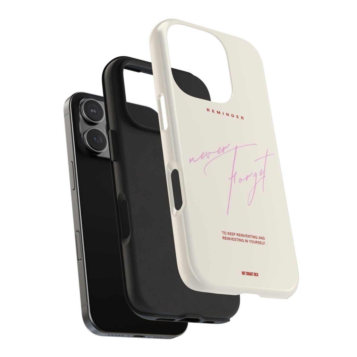 Reminder to Never Forget Tough iPhone Cases - SmartHomeGoodies