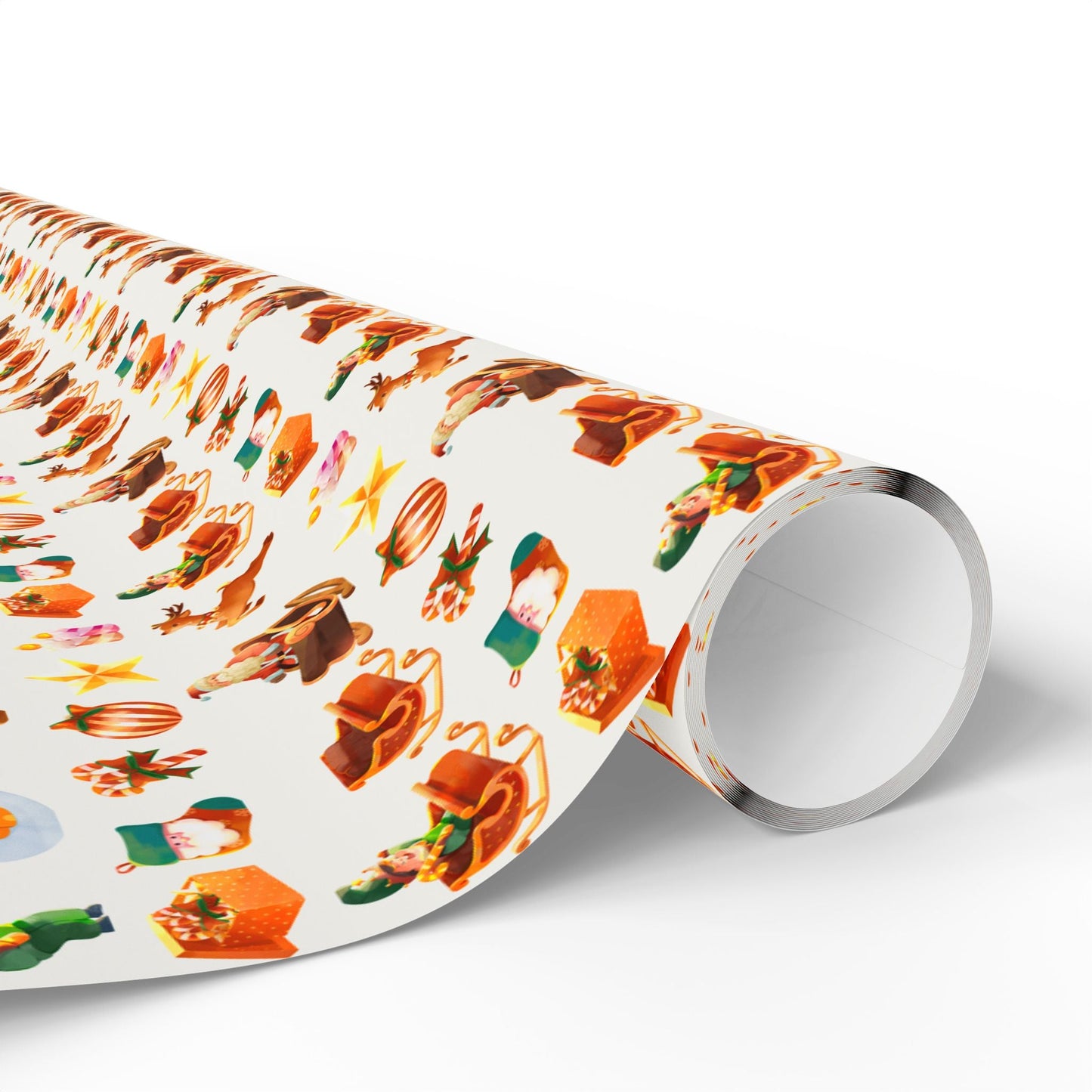 Santa’s Sweet Parade Gift Wrap - SmartHomeGoodies