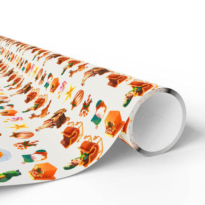 Santa’s Sweet Parade Gift Wrap - SmartHomeGoodies
