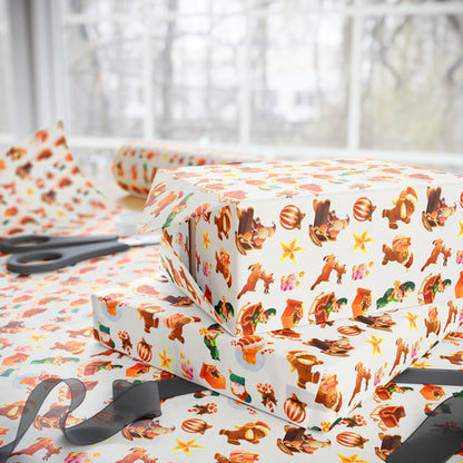 Santa’s Sweet Parade Gift Wrap - SmartHomeGoodies