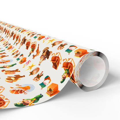 Santa’s Sweet Parade Gift Wrap - SmartHomeGoodies