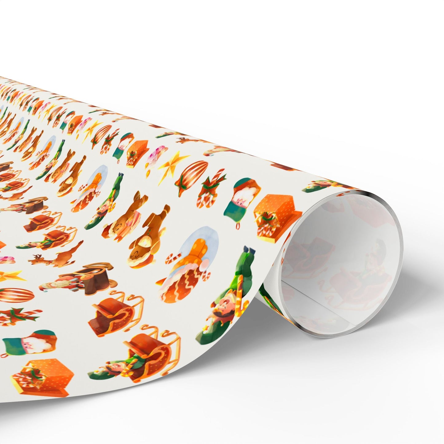 Santa’s Sweet Parade Gift Wrap - SmartHomeGoodies