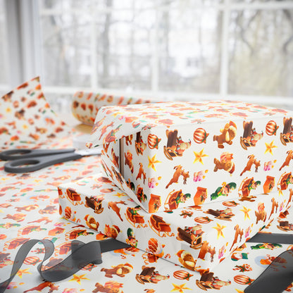 Santa’s Sweet Parade Gift Wrap - SmartHomeGoodies