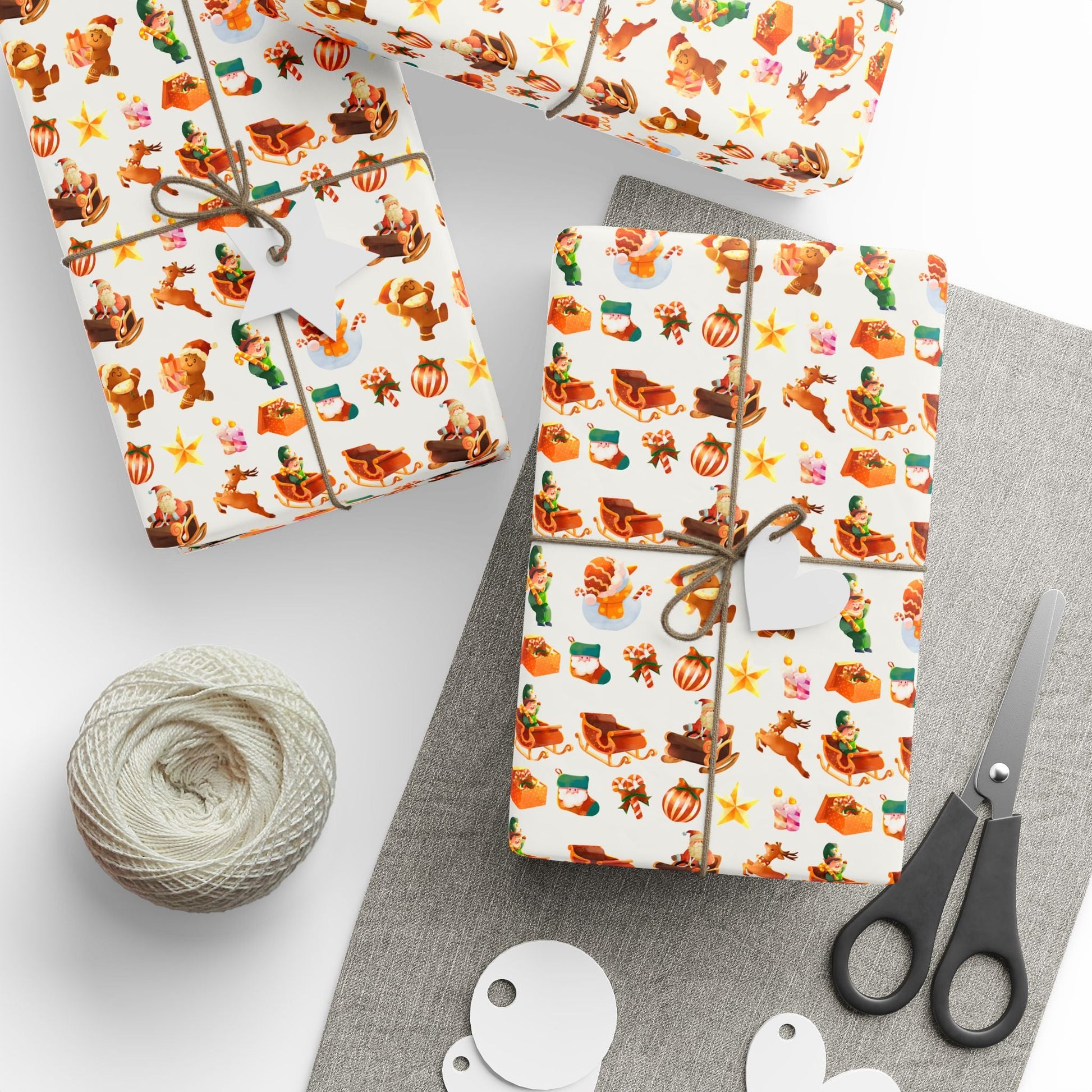 Santa’s Sweet Parade Gift Wrap - SmartHomeGoodies