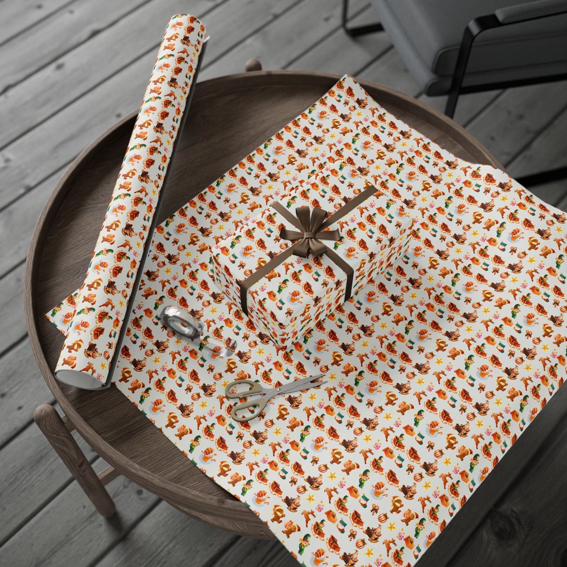 Santa’s Sweet Parade Gift Wrap - SmartHomeGoodies