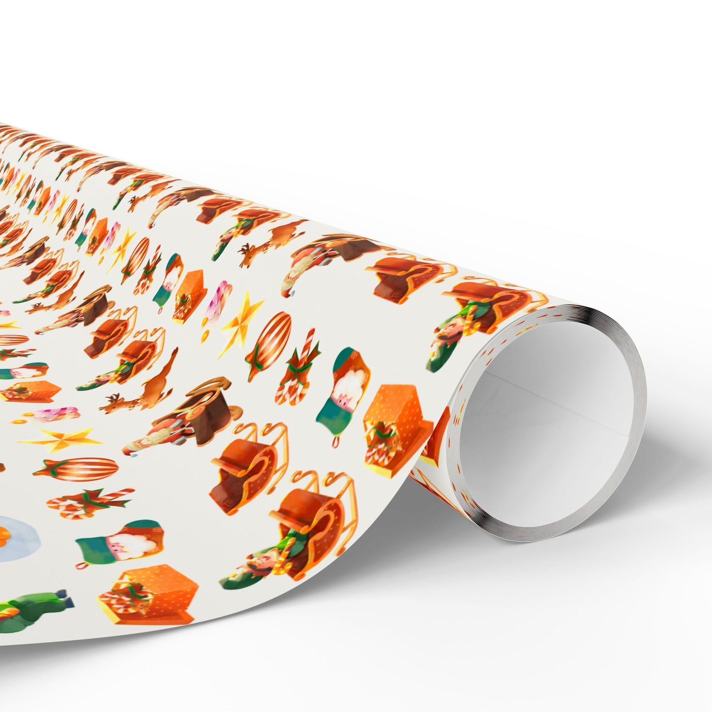 Santa’s Sweet Parade Gift Wrap - SmartHomeGoodies