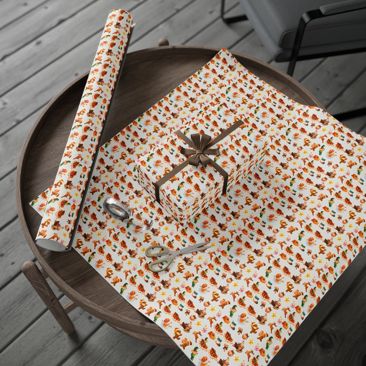 Santa’s Sweet Parade Gift Wrap - SmartHomeGoodies