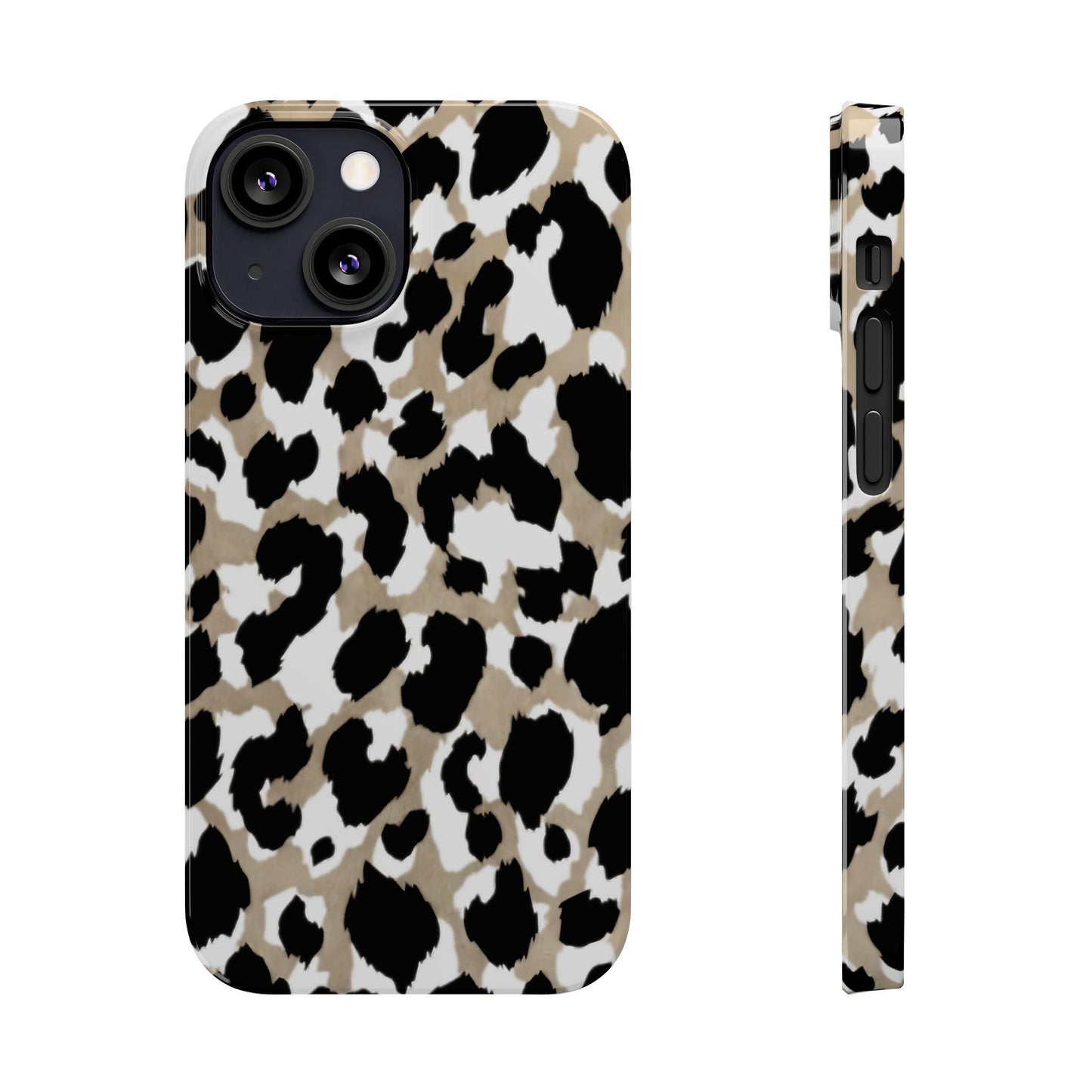 Savanna Noir Spots Slim iPhone Cases - SmartHomeGoodies