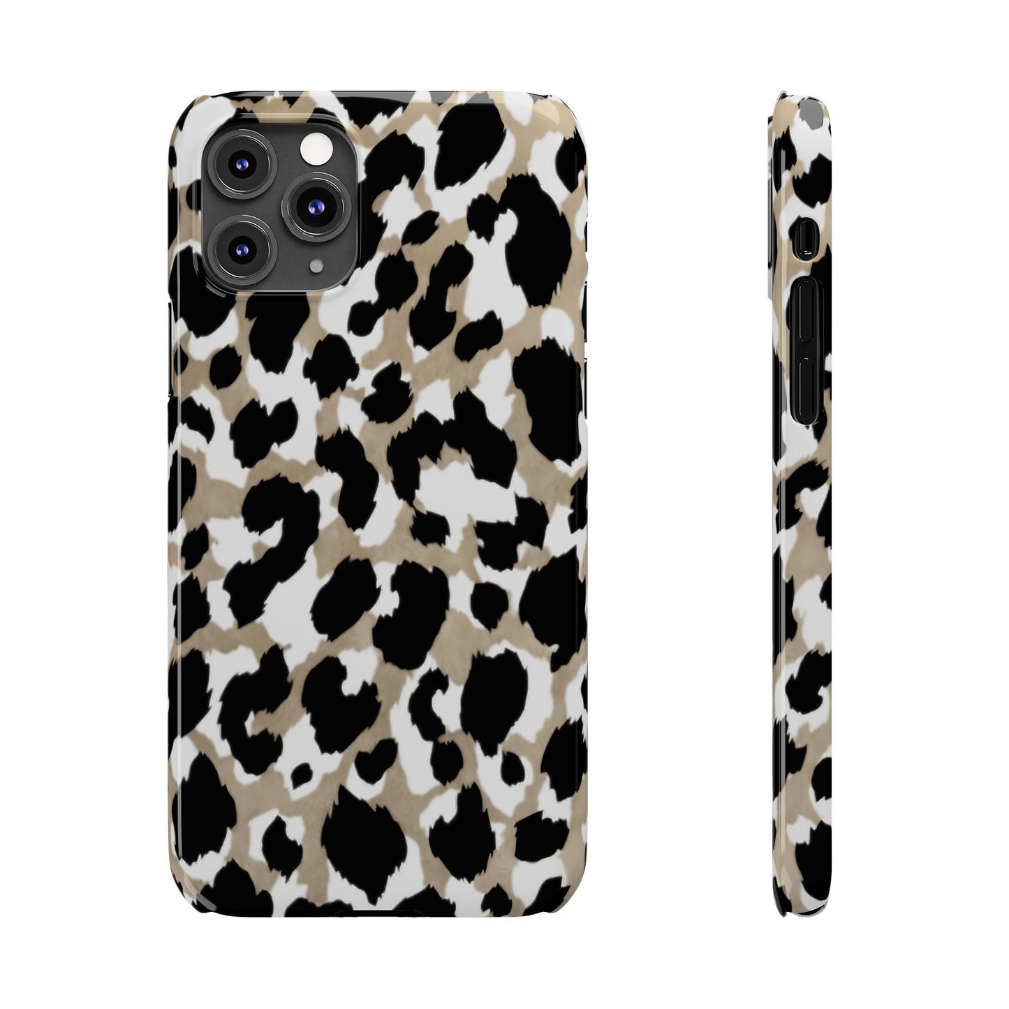 Savanna Noir Spots Slim iPhone Cases - SmartHomeGoodies