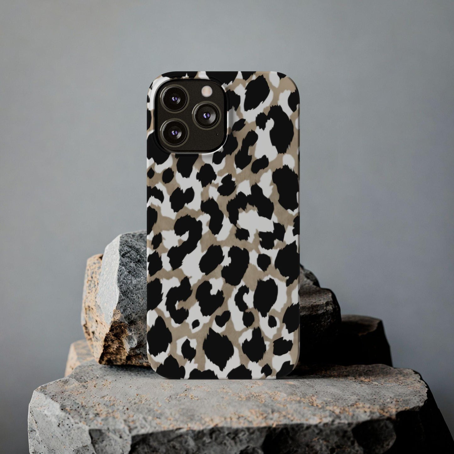Savanna Noir Spots Slim iPhone Cases - SmartHomeGoodies