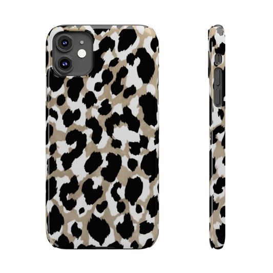 Savanna Noir Spots Slim iPhone Cases - SmartHomeGoodies