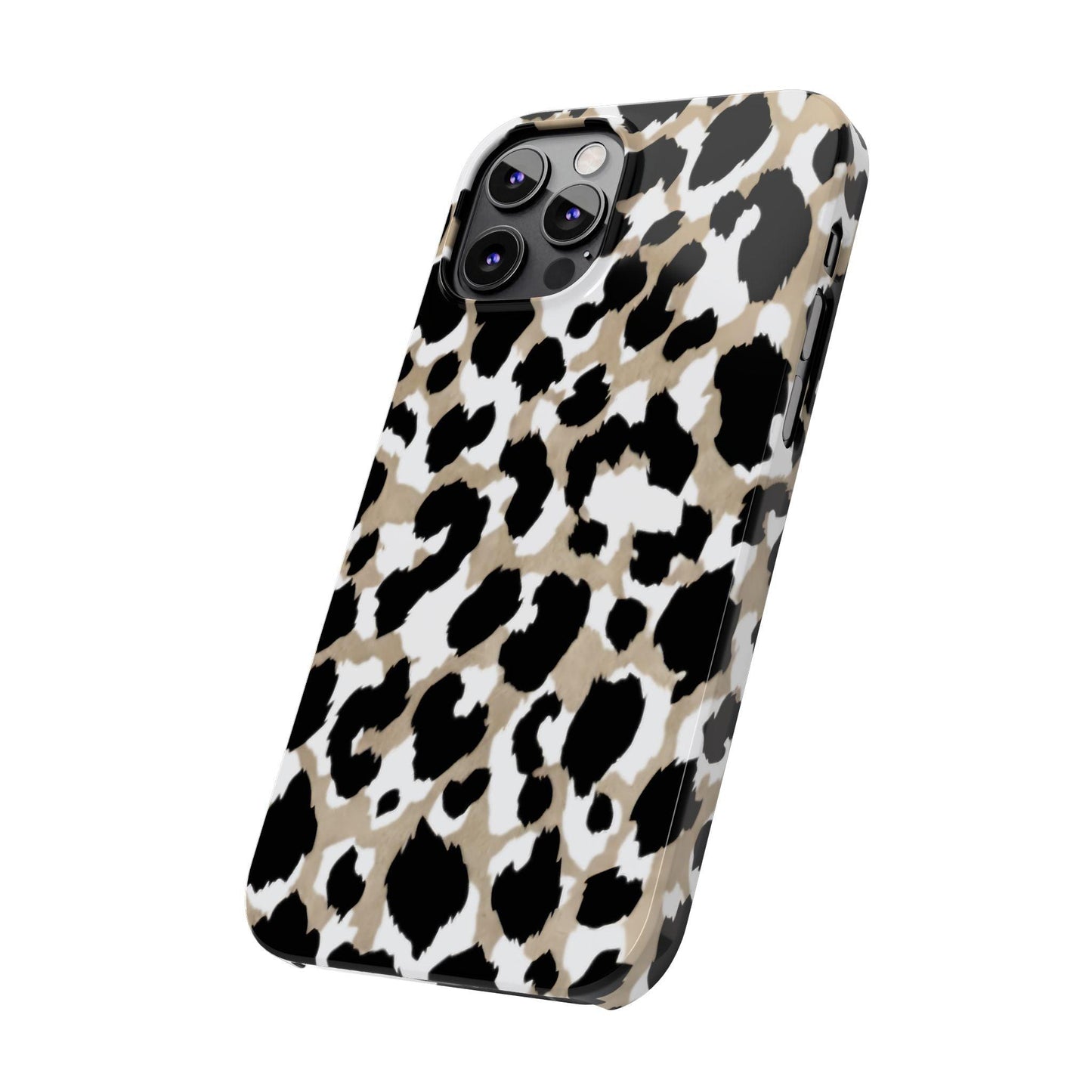Savanna Noir Spots Slim iPhone Cases - SmartHomeGoodies