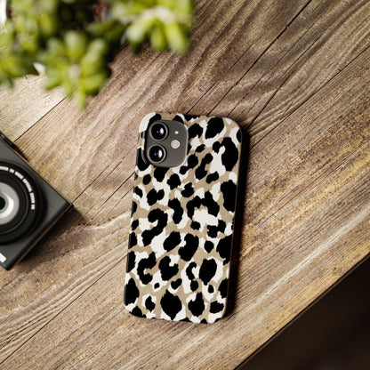 Savanna Noir Spots Slim iPhone Cases - SmartHomeGoodies