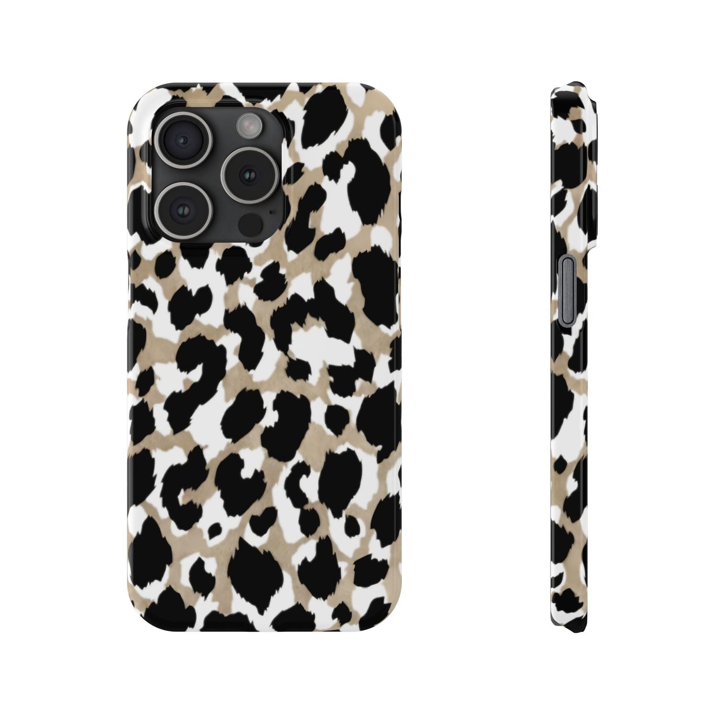 Savanna Noir Spots Slim iPhone Cases - SmartHomeGoodies