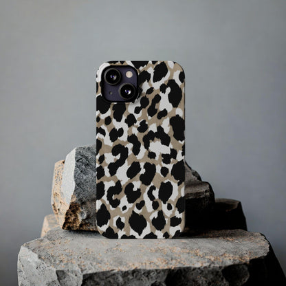 Savanna Noir Spots Slim iPhone Cases - SmartHomeGoodies