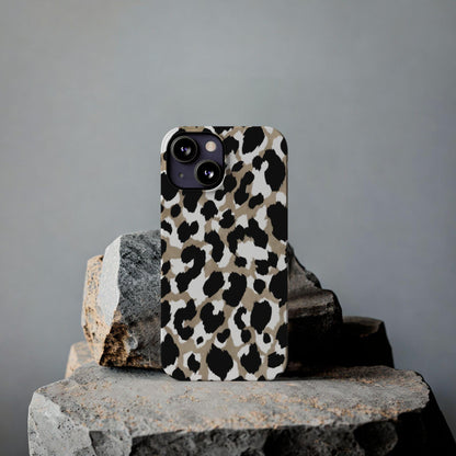 Savanna Noir Spots Slim iPhone Cases - SmartHomeGoodies
