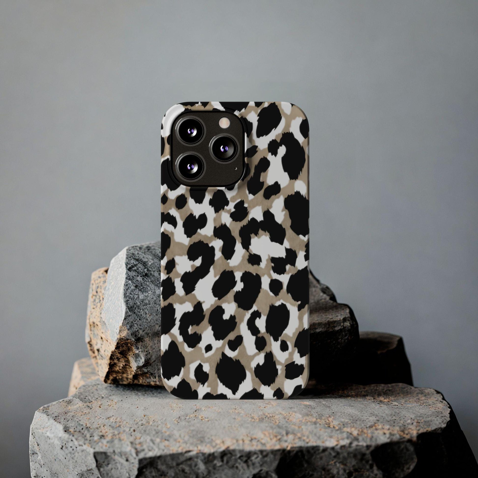 Savanna Noir Spots Slim iPhone Cases - SmartHomeGoodies