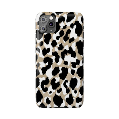 Savanna Noir Spots Slim iPhone Cases - SmartHomeGoodies