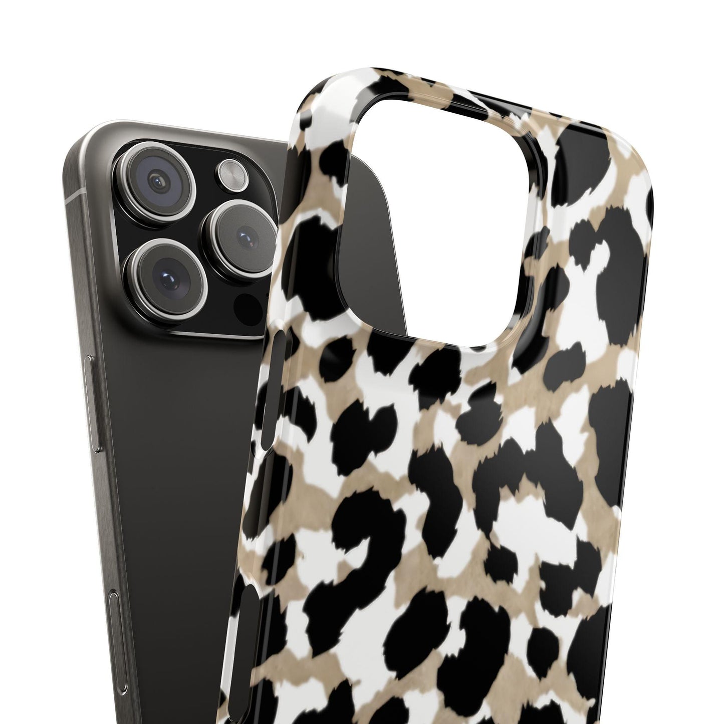 Savanna Noir Spots Slim iPhone Cases - SmartHomeGoodies