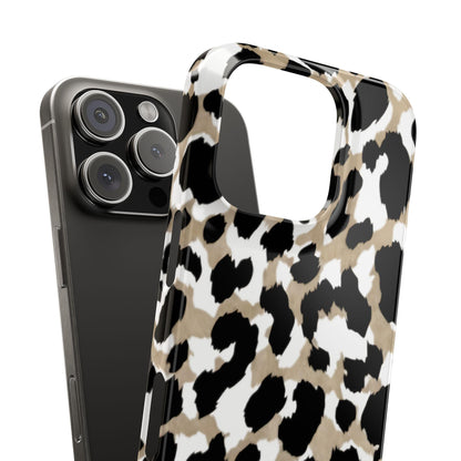 Savanna Noir Spots Slim iPhone Cases - SmartHomeGoodies