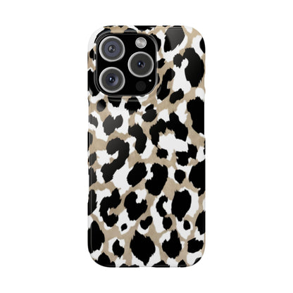 Savanna Noir Spots Slim iPhone Cases - SmartHomeGoodies
