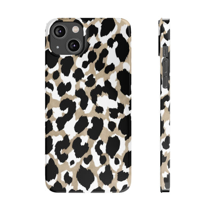 Savanna Noir Spots Slim iPhone Cases - SmartHomeGoodies