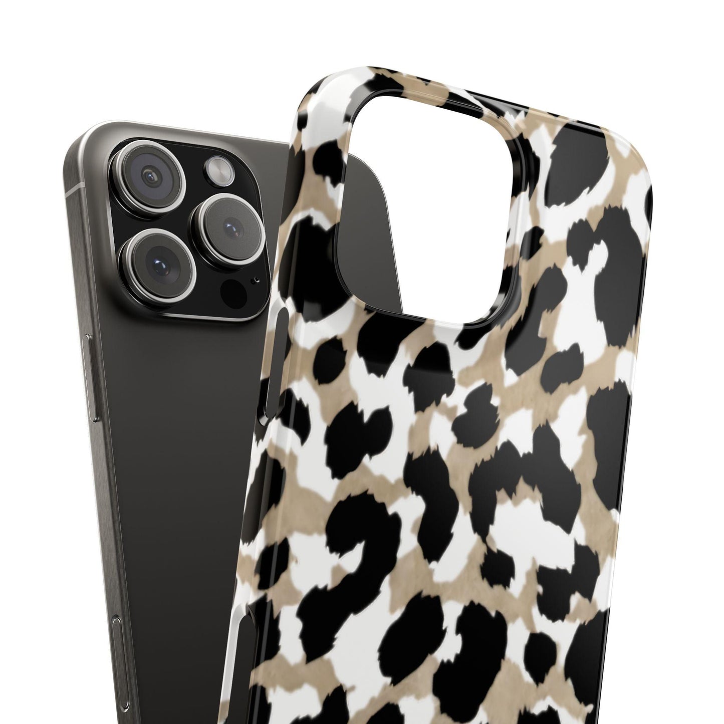 Savanna Noir Spots Slim iPhone Cases - SmartHomeGoodies