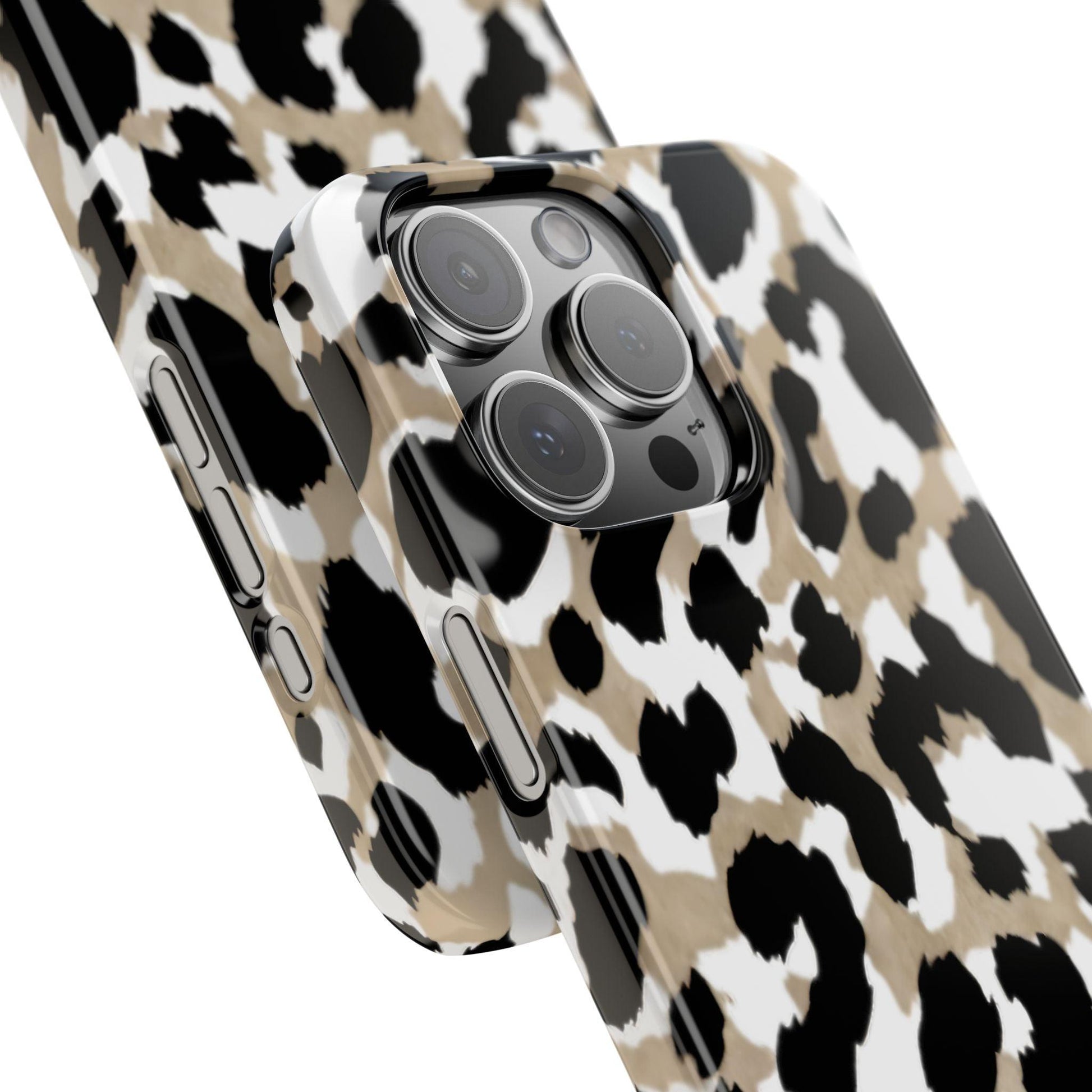Savanna Noir Spots Slim iPhone Cases - SmartHomeGoodies