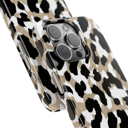 Savanna Noir Spots Slim iPhone Cases - SmartHomeGoodies