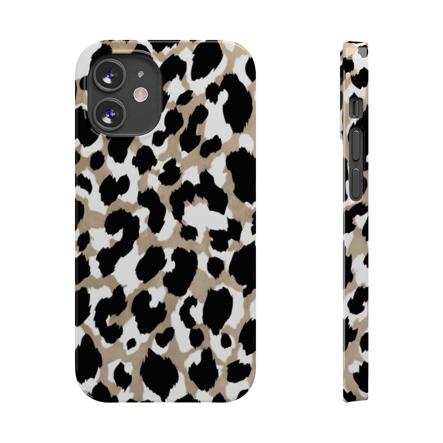 Savanna Noir Spots Slim iPhone Cases - SmartHomeGoodies