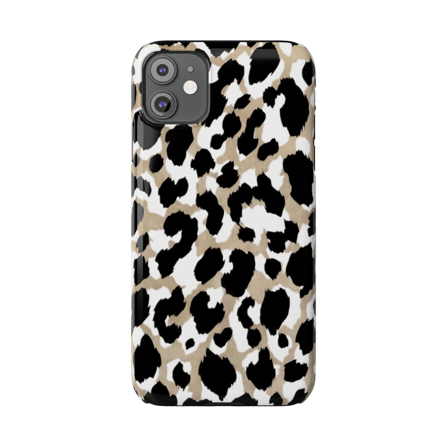Savanna Noir Spots Slim iPhone Cases - SmartHomeGoodies