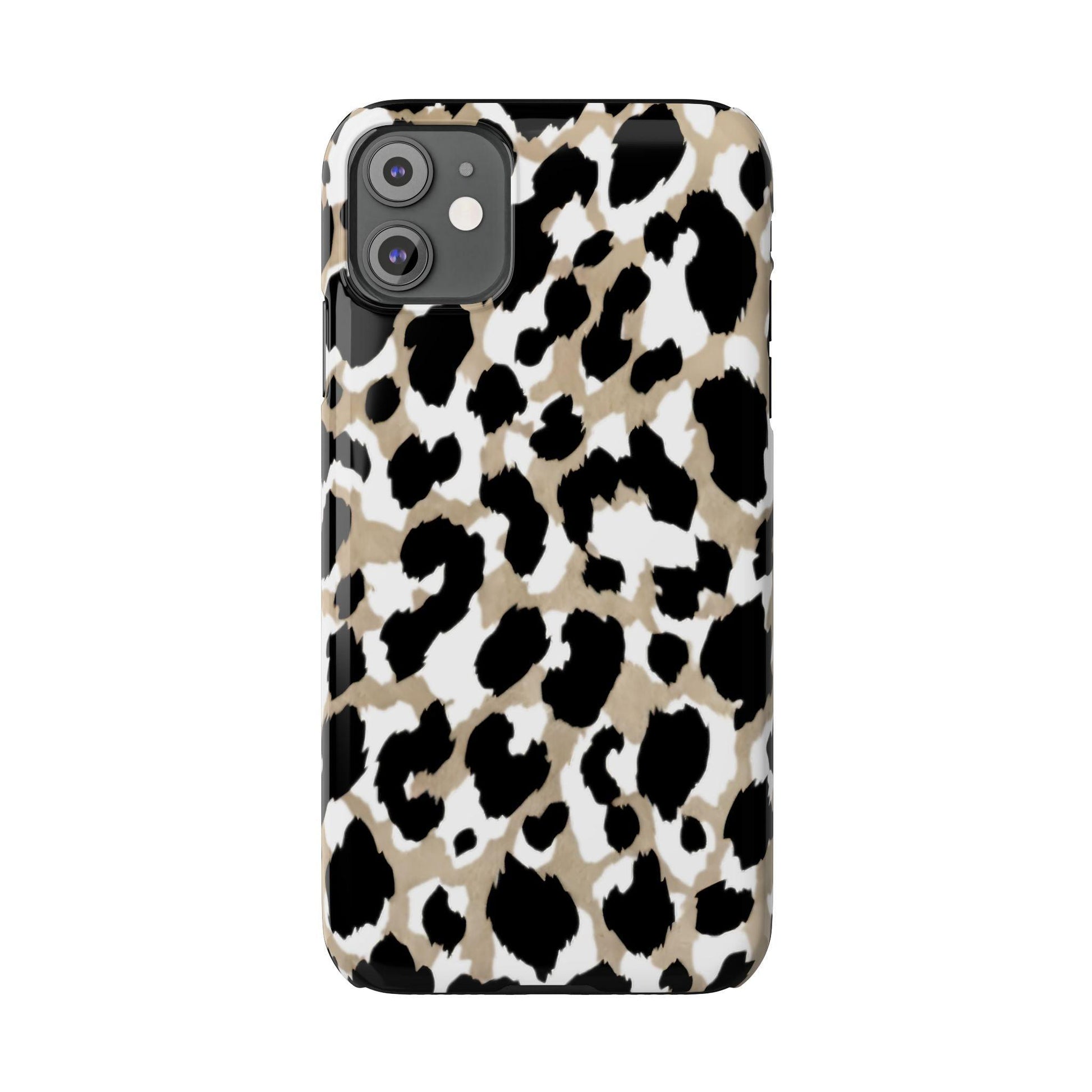 Savanna Noir Spots Slim iPhone Cases - SmartHomeGoodies
