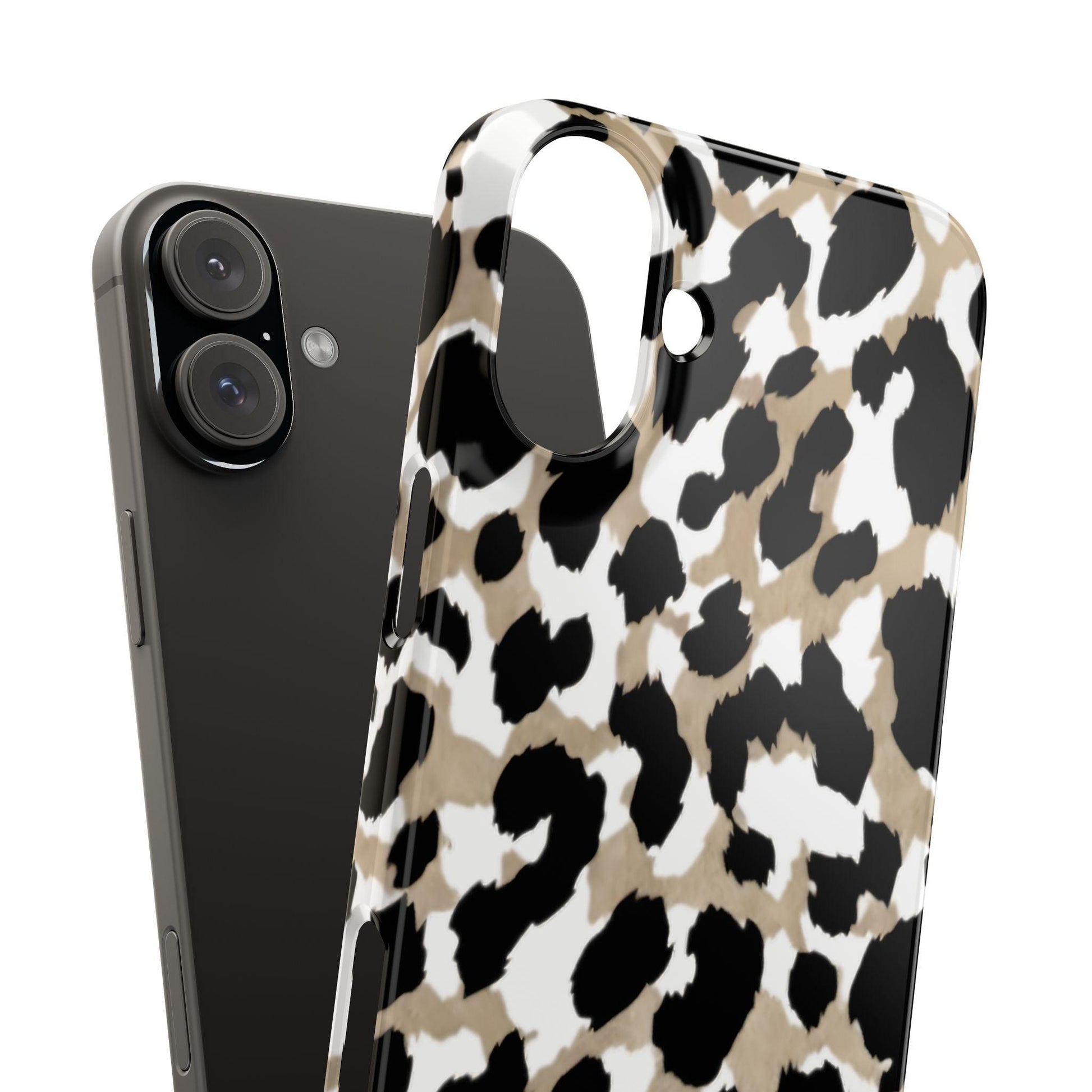 Savanna Noir Spots Slim iPhone Cases - SmartHomeGoodies