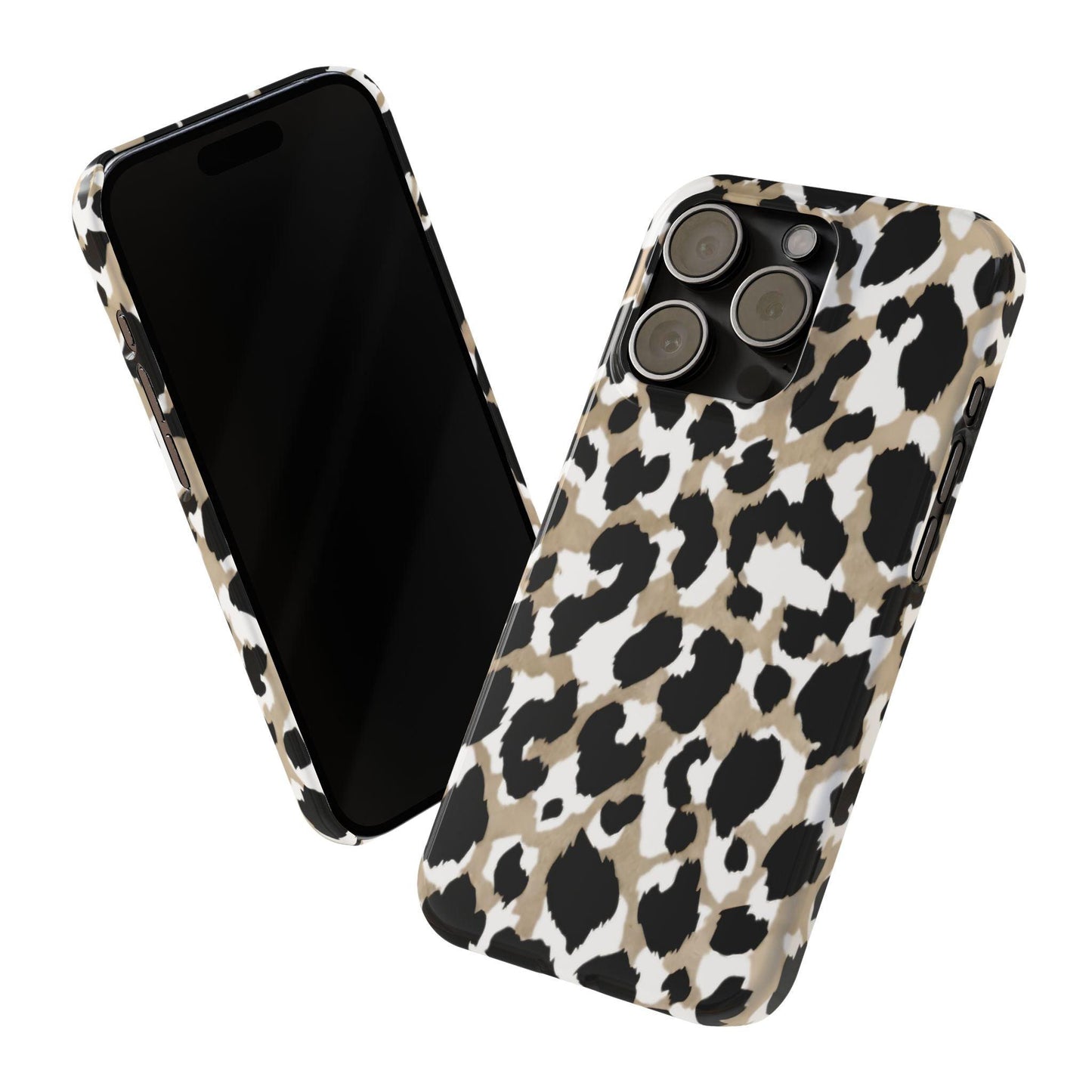 Savanna Noir Spots Slim iPhone Cases - SmartHomeGoodies