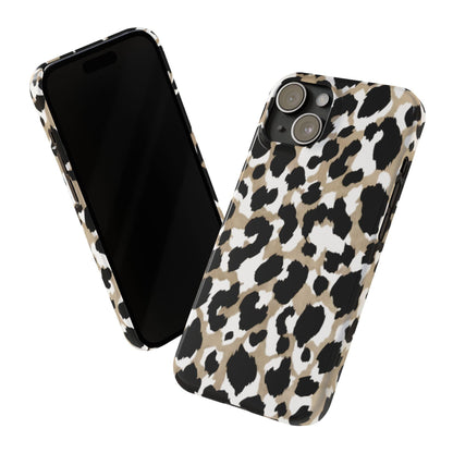 Savanna Noir Spots Slim iPhone Cases - SmartHomeGoodies