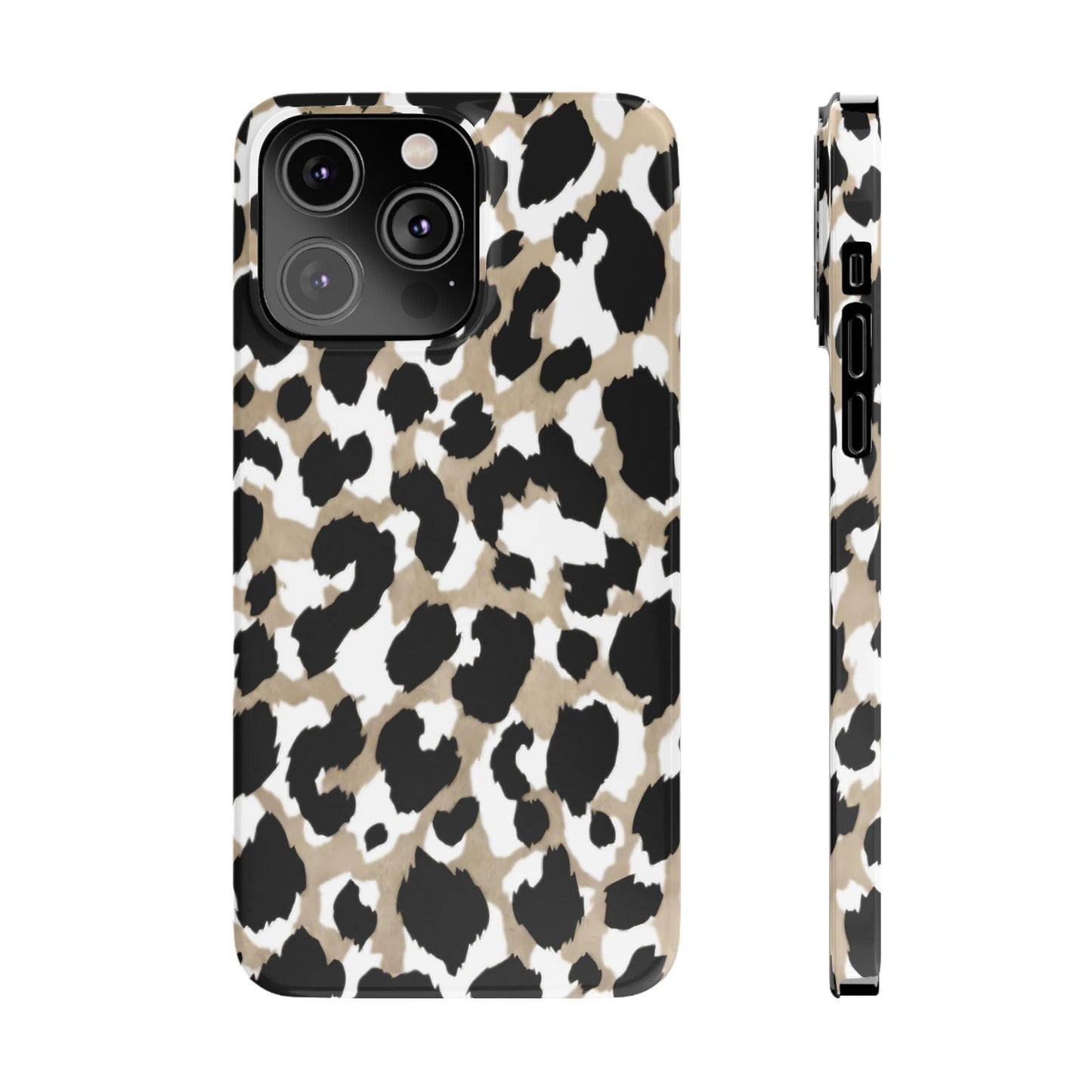 Savanna Noir Spots Slim iPhone Cases - SmartHomeGoodies
