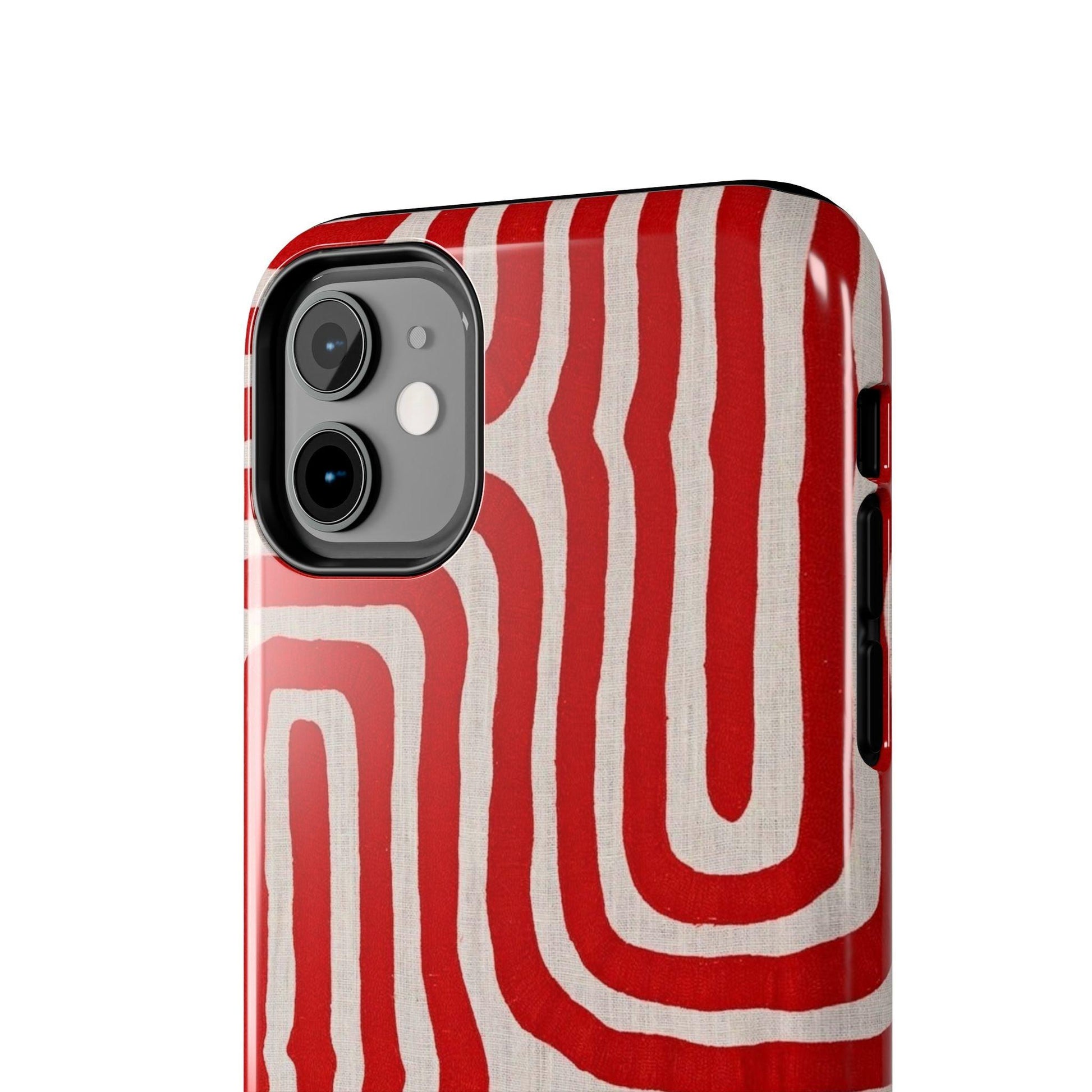 Scarlet Labyrinth Tough iPhone Cases - SmartHomeGoodies