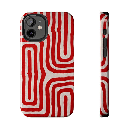 Scarlet Labyrinth Tough iPhone Cases - SmartHomeGoodies