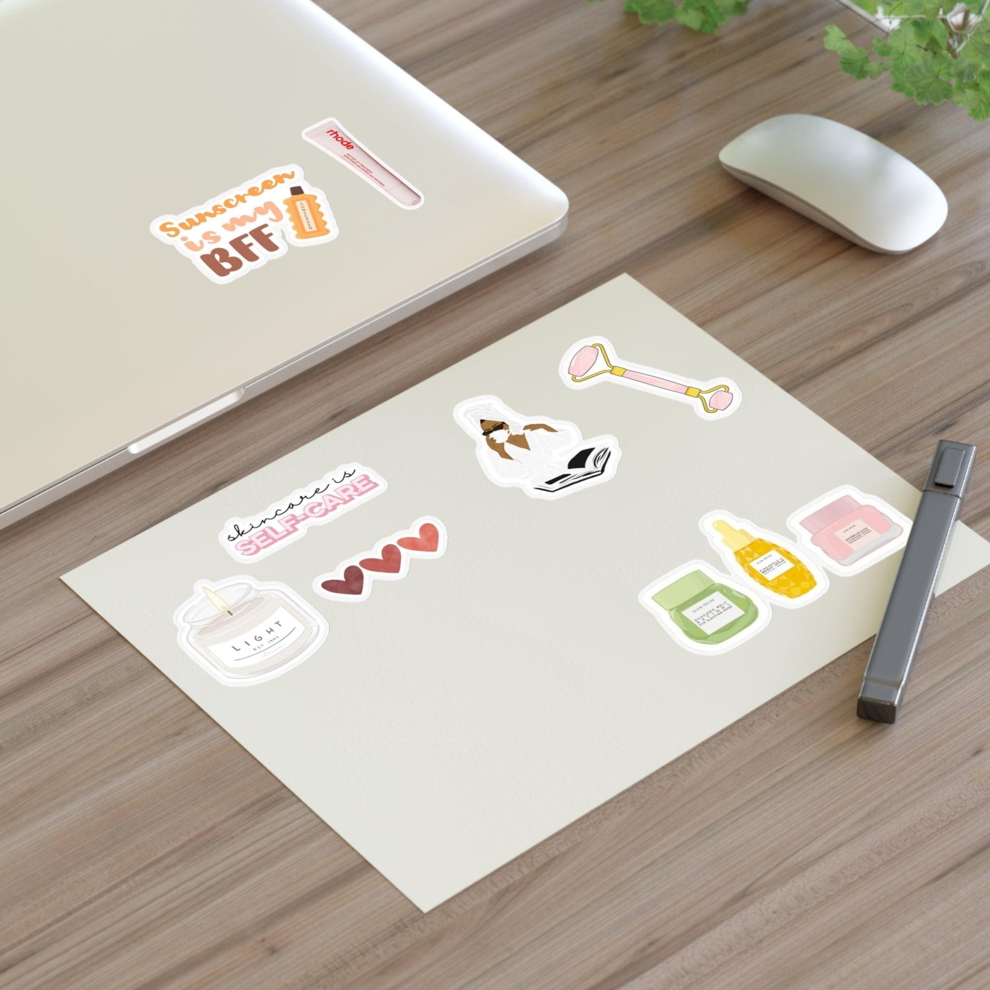 Skin Care is Self Care Sticker Sheets for Phone Case/iPad Cases/Laptops and Notebooks - SmartHomeGoodies