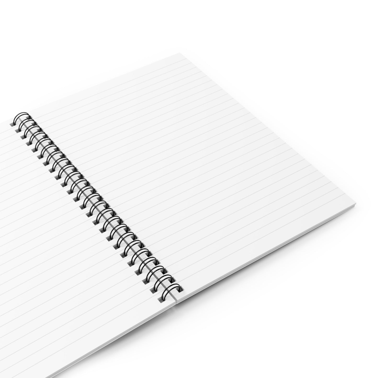 Soft Soul Floral Blue Spiral Notebook - SmartHomeGoodies