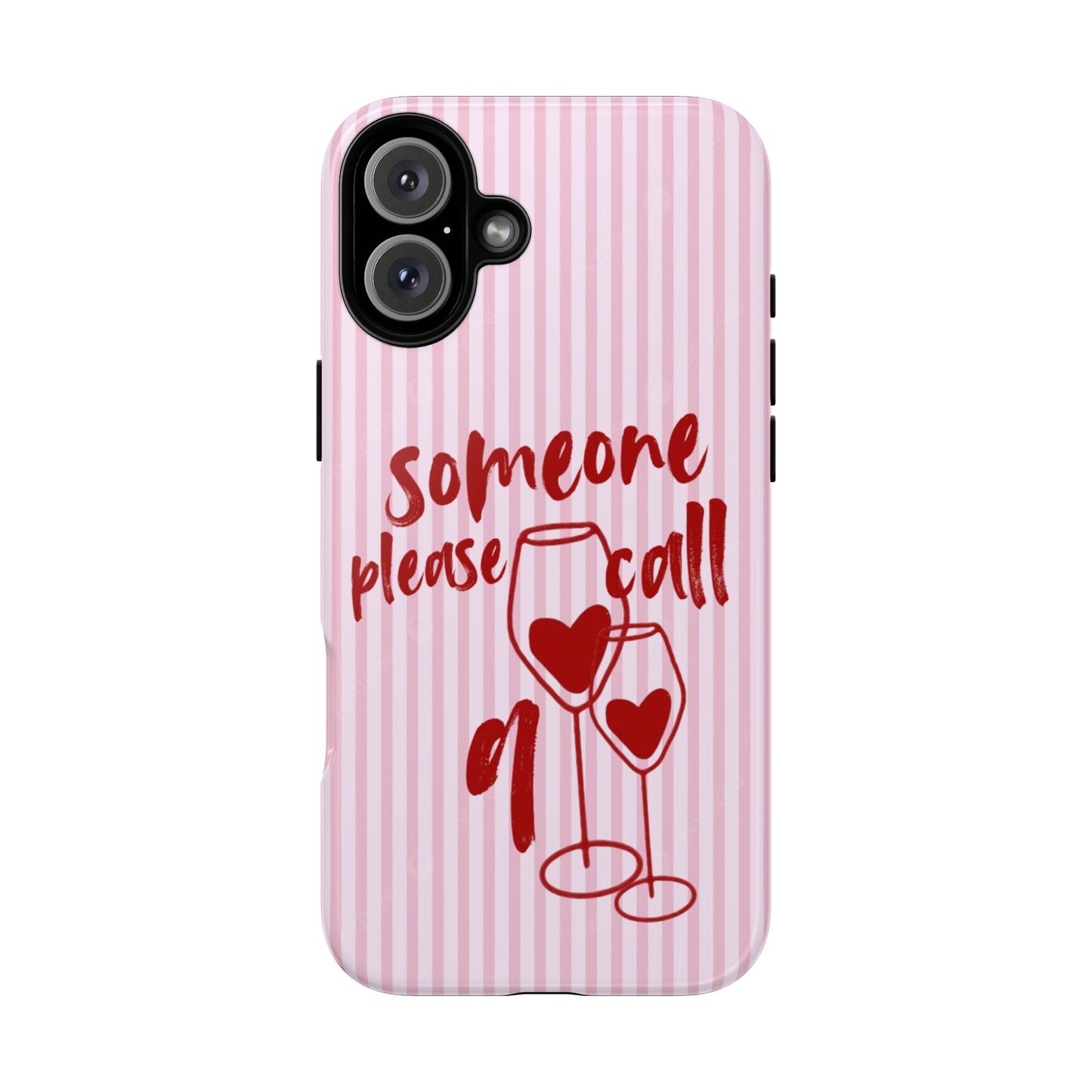 'Someone Please Call 911' Pink Phone Case - SmartHomeGoodies