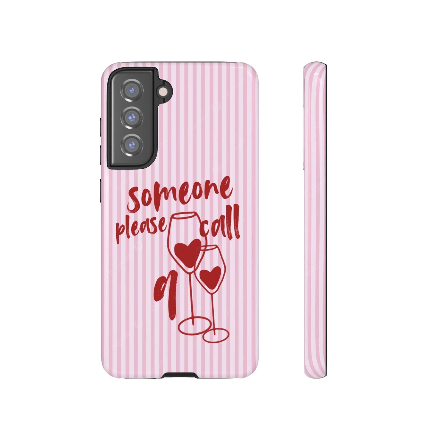 'Someone Please Call 911' Pink Phone Case - SmartHomeGoodies
