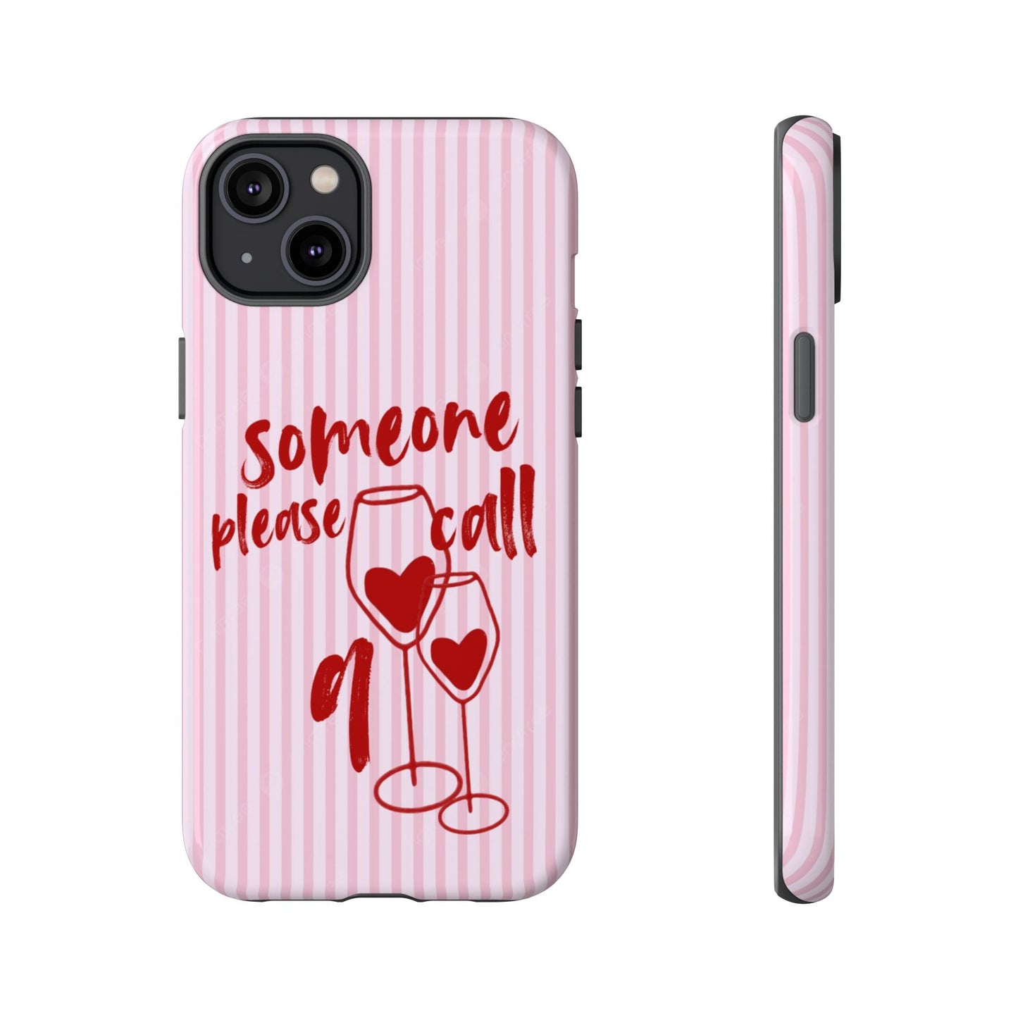 'Someone Please Call 911' Pink Phone Case - SmartHomeGoodies